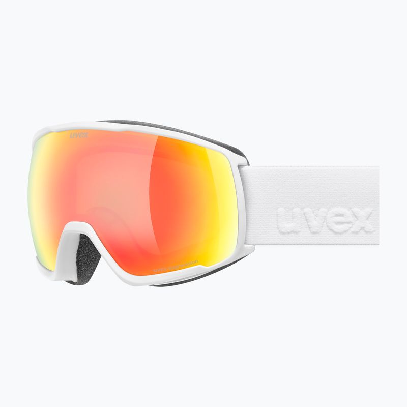 Gogle narciarskie UVEX Victorious S FM white matt/mirror orange 5