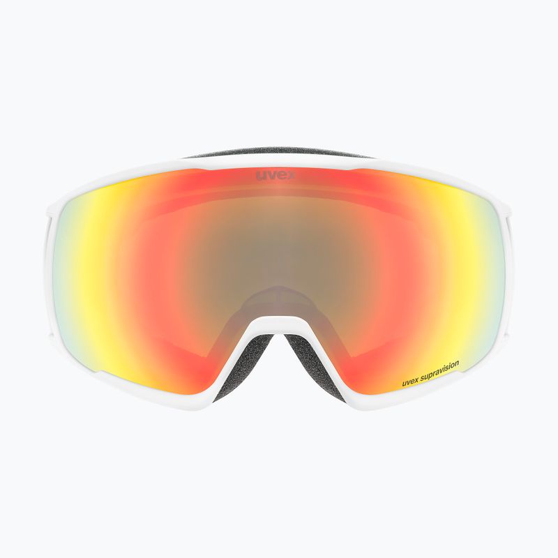 Gogle narciarskie UVEX Victorious S FM white matt/mirror orange 6