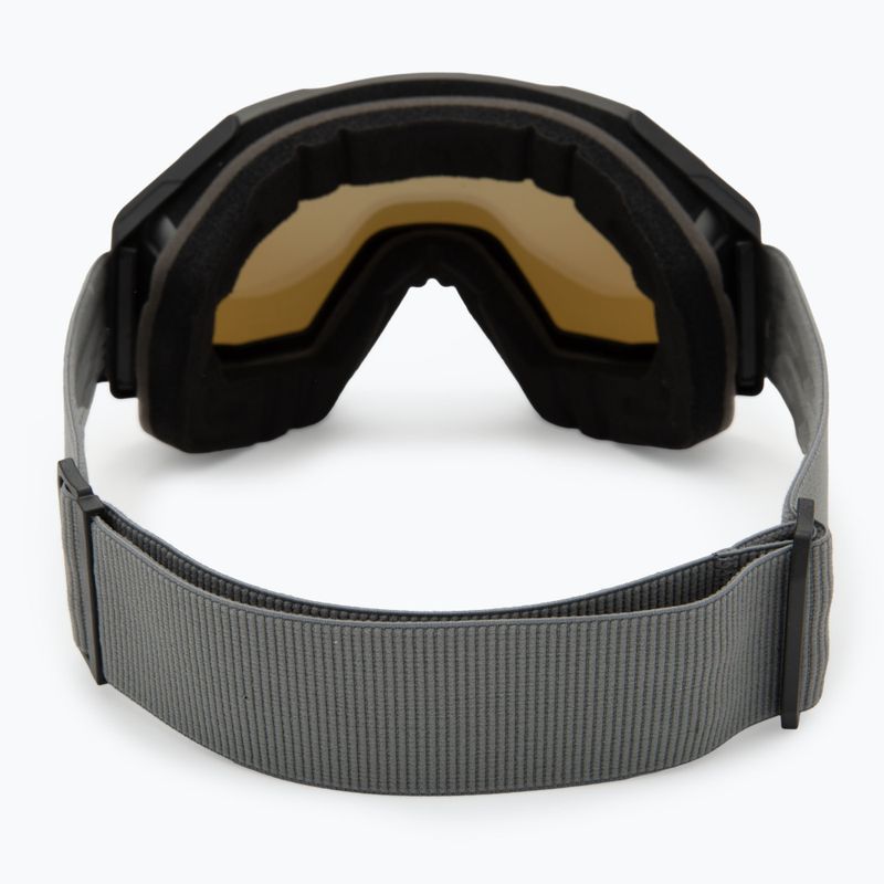 Gogle narciarskie UVEX Gravity FM rhino matt/mirror ice/green/clear 3