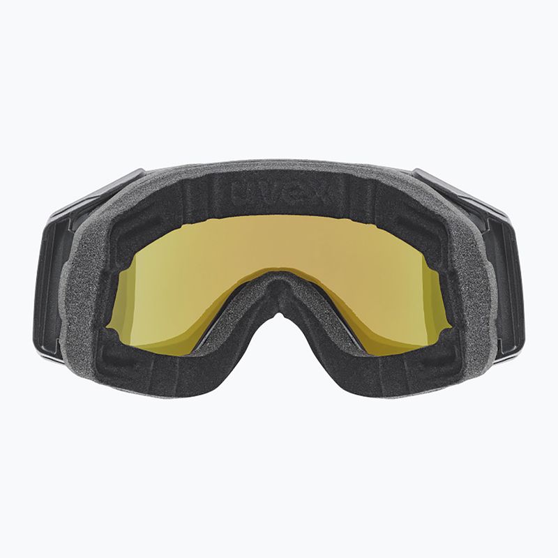 Gogle narciarskie UVEX Gravity FM S2 black matt/mirror blue 3
