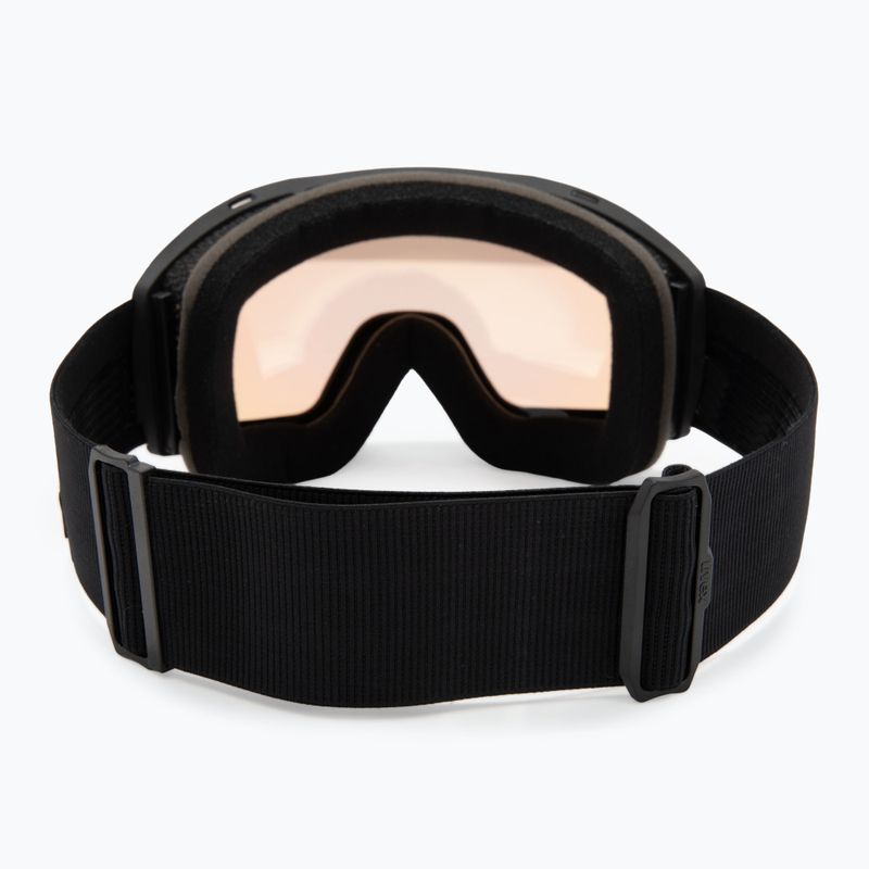 Gogle narciarskie UVEX Victorious V black matt/vario green mirror 3