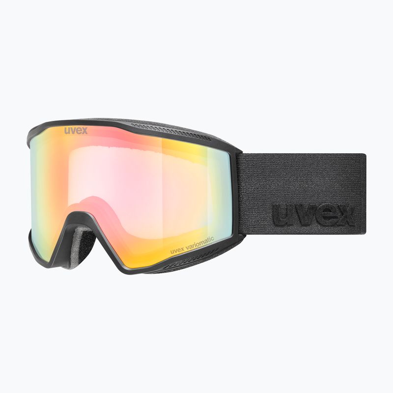 Gogle narciarskie Uvex Blast V black matt/vario rainbow mirror 5