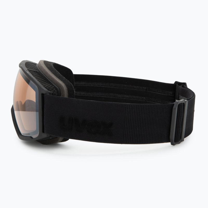 Gogle narciarskie UVEX Victorious S V black matt/vario silver mirror 4