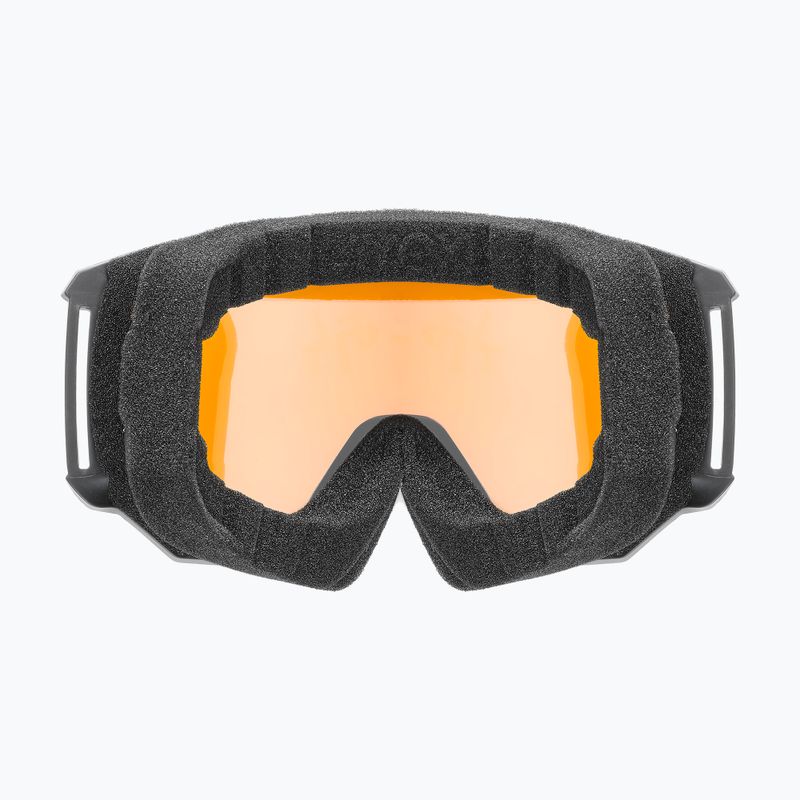 Gogle narciarskie UVEX Athletic LGL black matt/yellow/clear 3