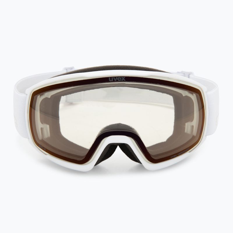 Gogle narciarskie UVEX Victorious S Pro V white matt/vario red mirror 2
