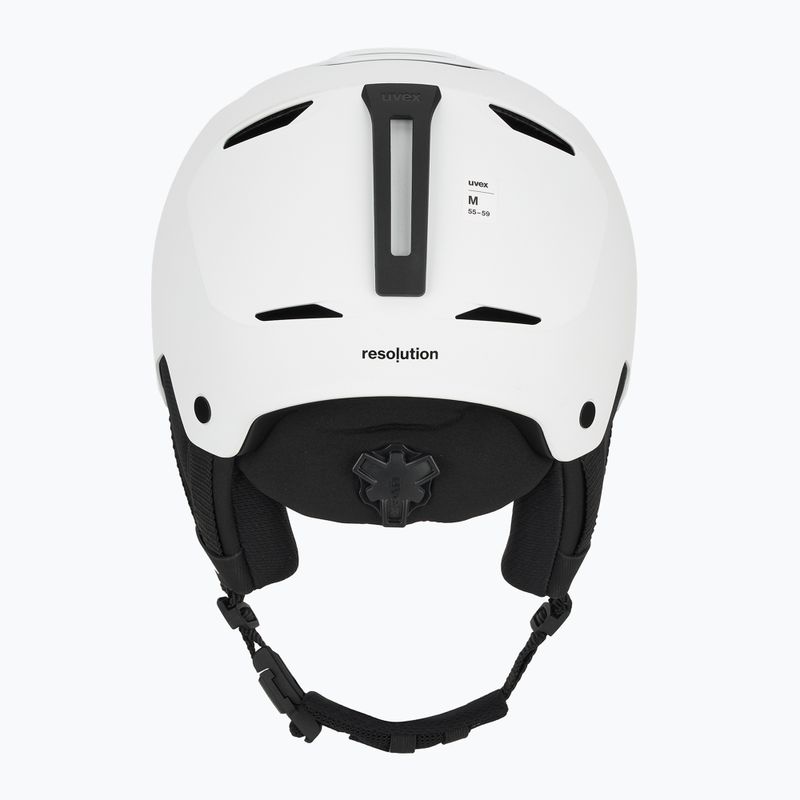 Kask narciarski UVEX Resolution white matt 4