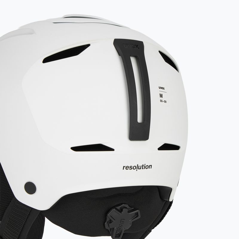 Kask narciarski UVEX Resolution white matt 8