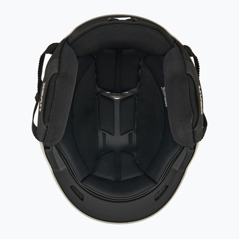 Kask narciarski UVEX Resolution warm grey/black matt 5