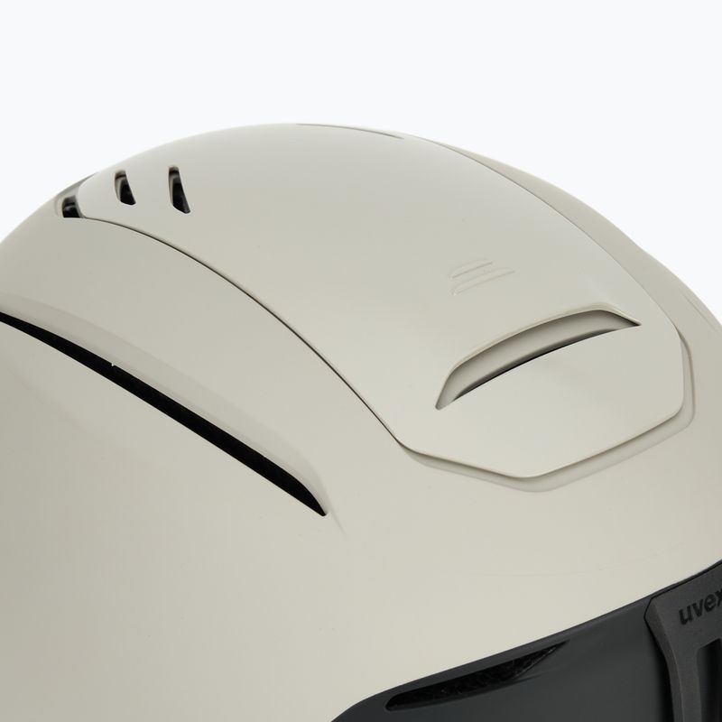 Kask narciarski UVEX Resolution warm grey/black matt 9