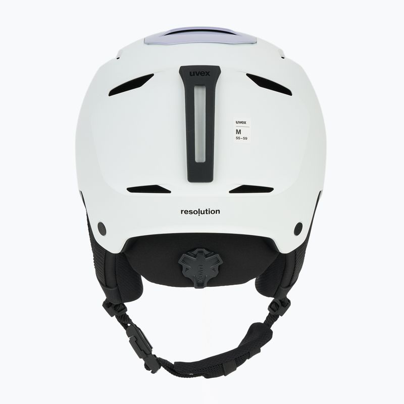 Kask narciarski UVEX Resolution white/cool lavender grad matt 4