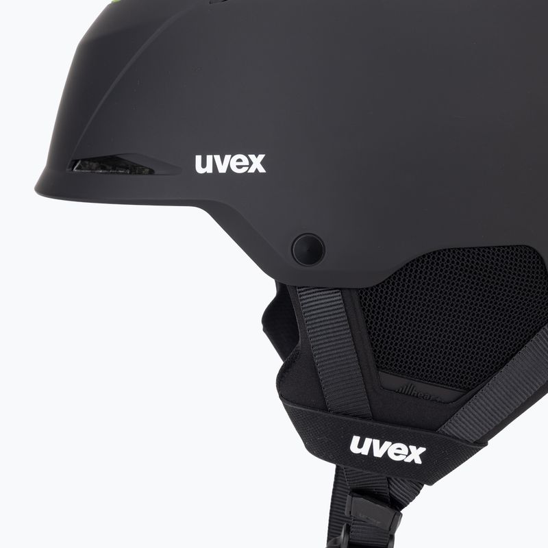 Kask narciarski UVEX Resolution black/electrum grad matt 7
