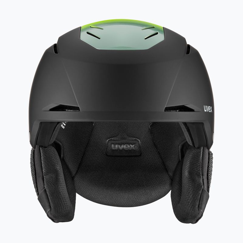 Kask narciarski UVEX Resolution black/electrum grad matt 2