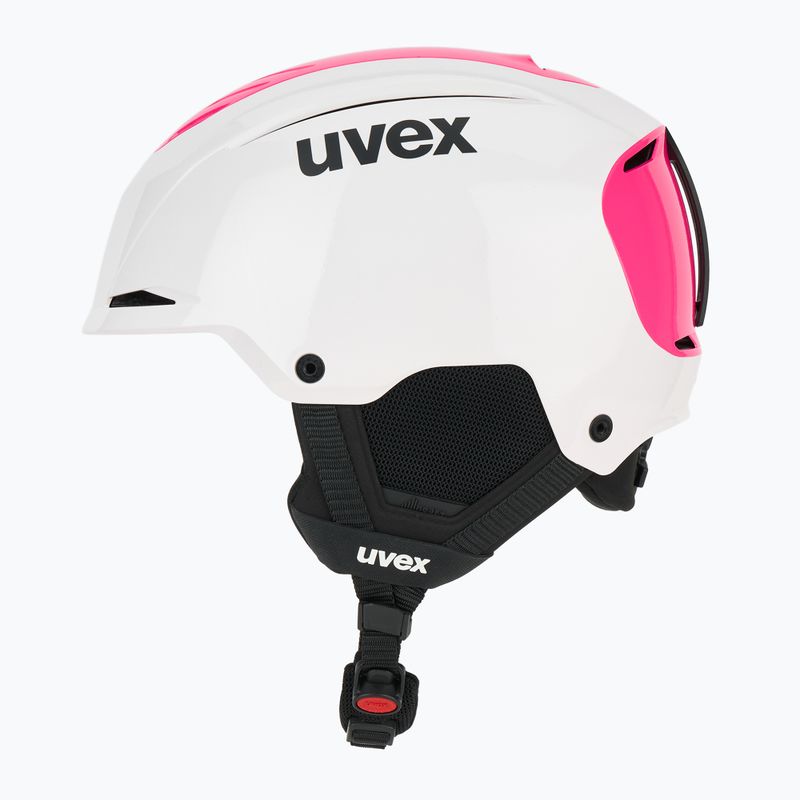Kask narciarski UVEX Resolution SL white/pink 3