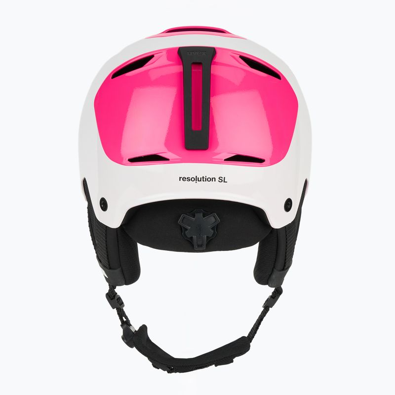 Kask narciarski UVEX Resolution SL white/pink 4