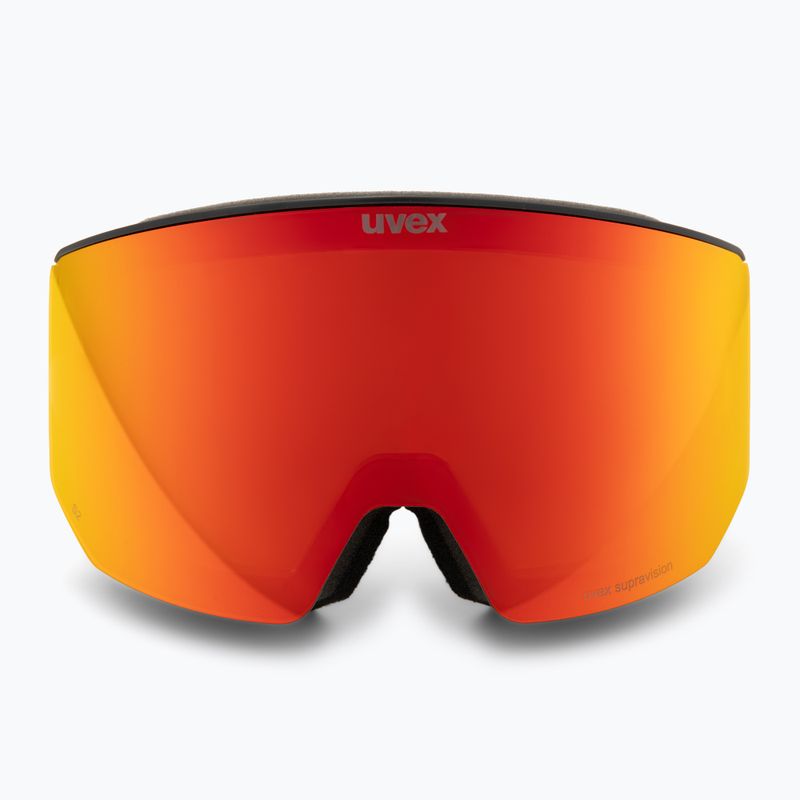 Gogle narciarskie UVEX Lace Attract FM black matt/mirror red 3