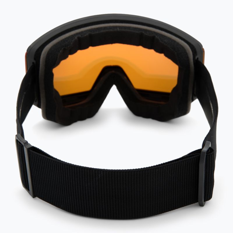 Gogle narciarskie UVEX Lace Attract FM black matt/mirror red 4