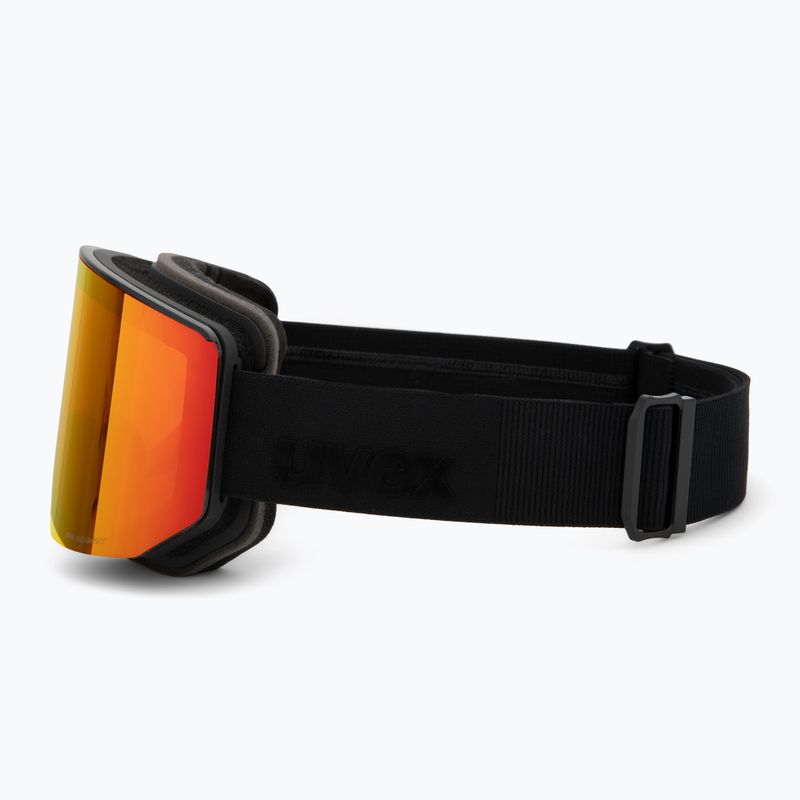 Gogle narciarskie UVEX Lace Attract FM black matt/mirror red 5