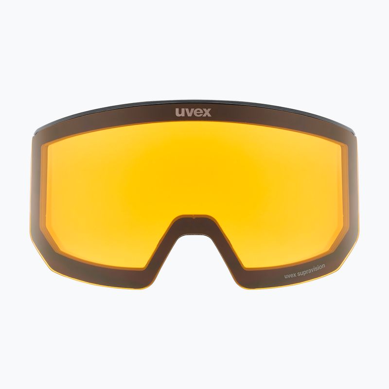 Gogle narciarskie UVEX Lace Attract FM black matt/mirror red 9