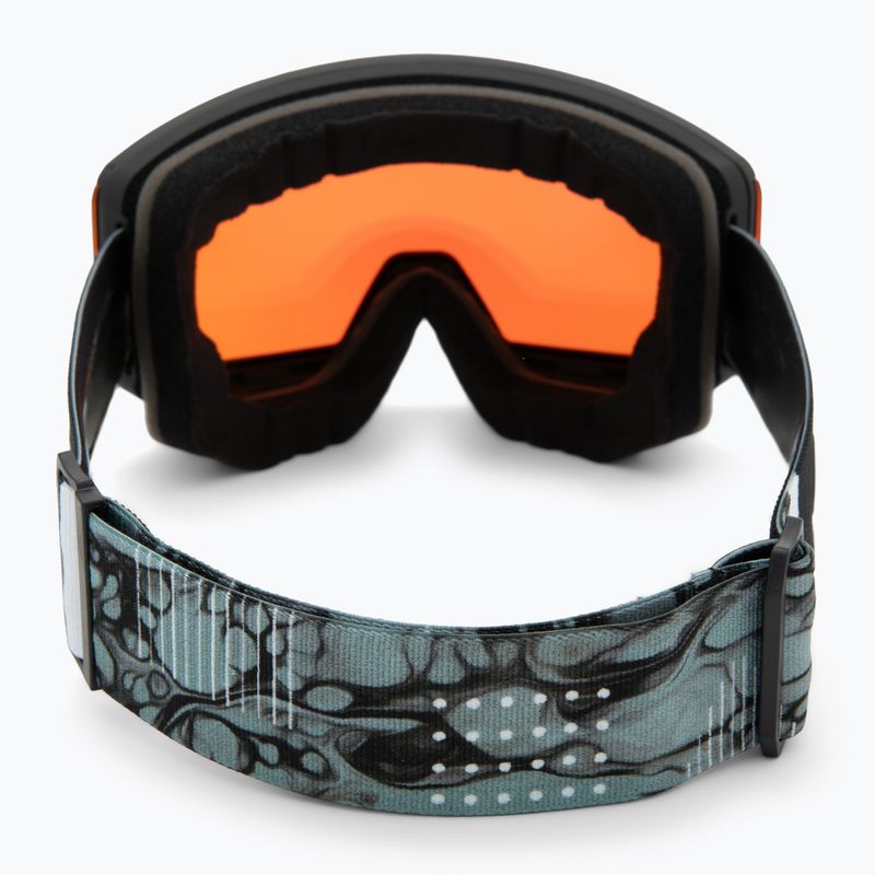 Gogle narciarskie UVEX Lace Attract FM black matt/mirror opal 4