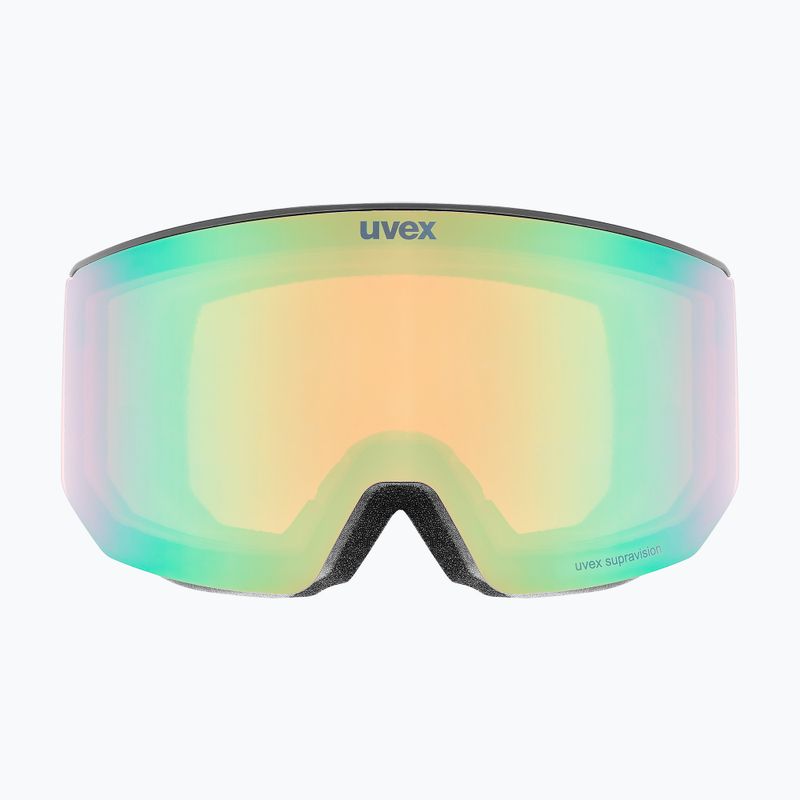 Gogle narciarskie UVEX Lace Attract FM black matt/mirror opal 8