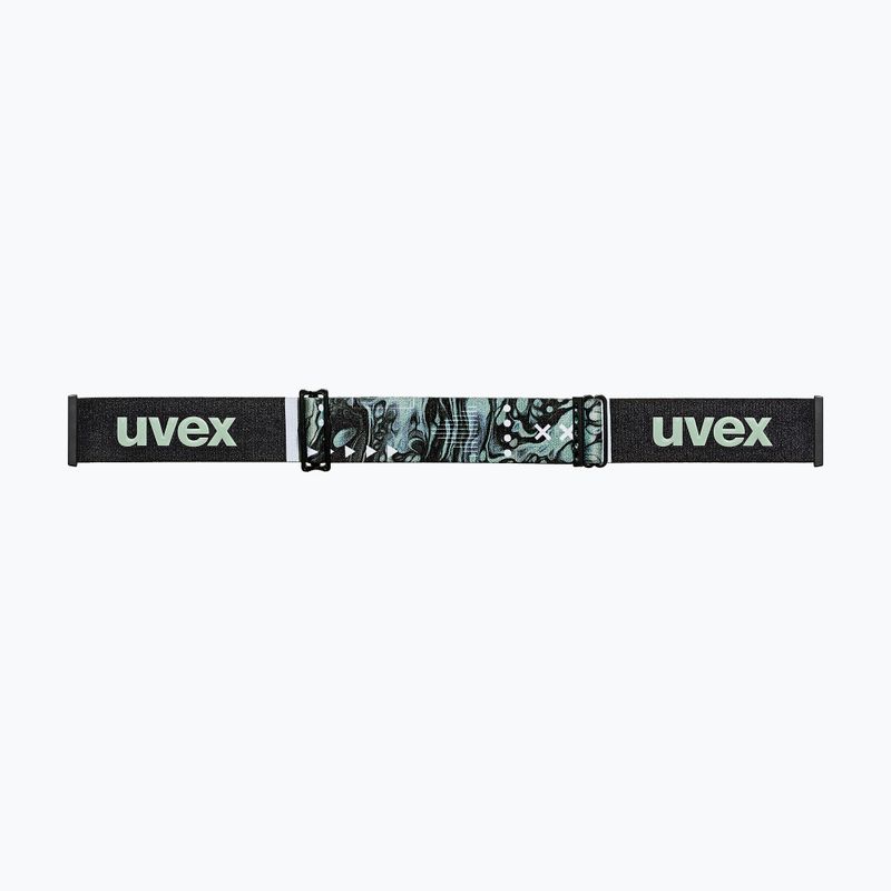 Gogle narciarskie UVEX Lace Attract FM black matt/mirror opal 11