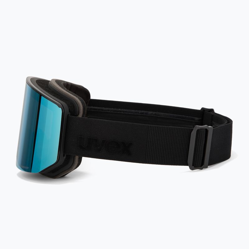 Gogle narciarskie UVEX Lace Attract FM black matt/mirror ice 5