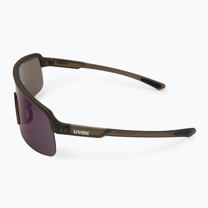 Okulary przeciwsłoneczne UVEX Dyrt smoke matt/mirror blue 4