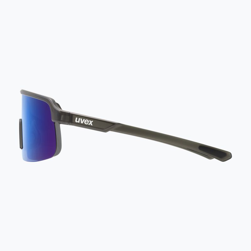 Okulary przeciwsłoneczne UVEX Dyrt smoke matt/mirror blue 5