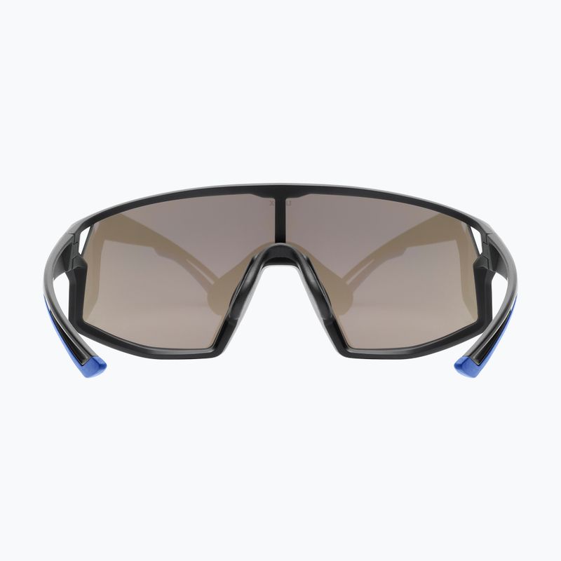 Okulary przeciwsłoneczne UVEX Skyryse black matt/mirror blue 3