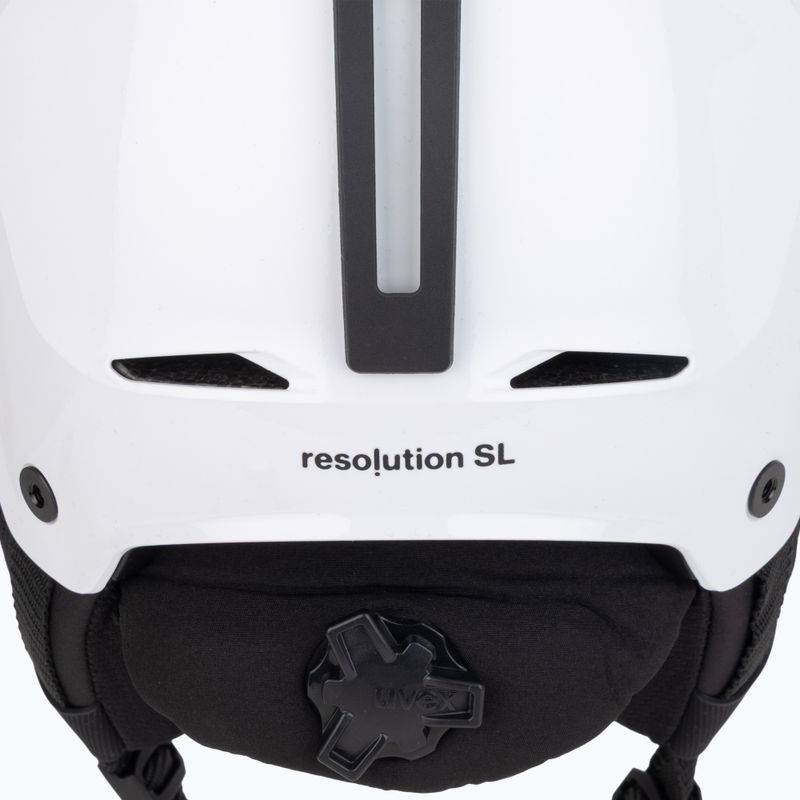 Kask narciarski UVEX Resolution SL white 9