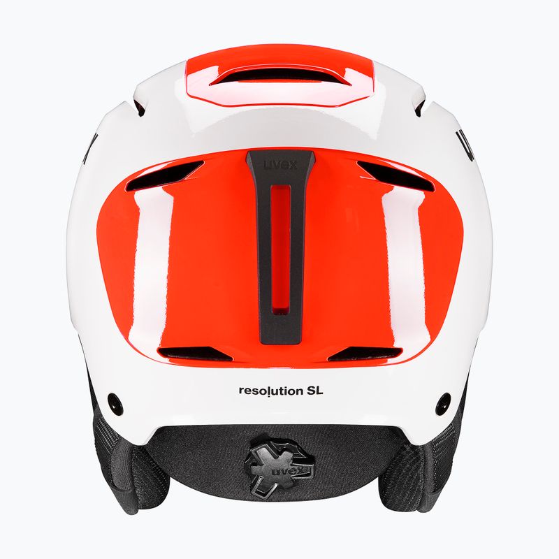 Kask narciarski UVEX Resolution SL white/electric red 3