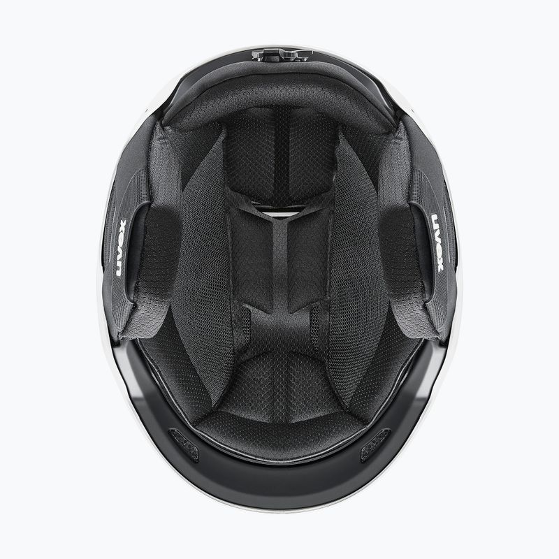 Kask narciarski UVEX Resolution SL white/electric red 5