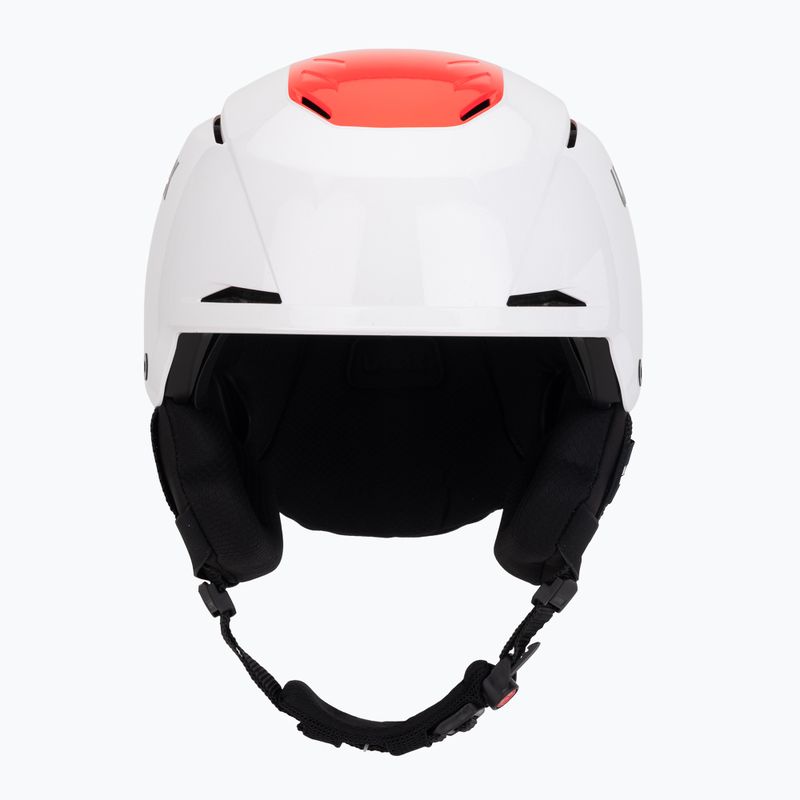 Kask narciarski UVEX Resolution SL white/electric red 2
