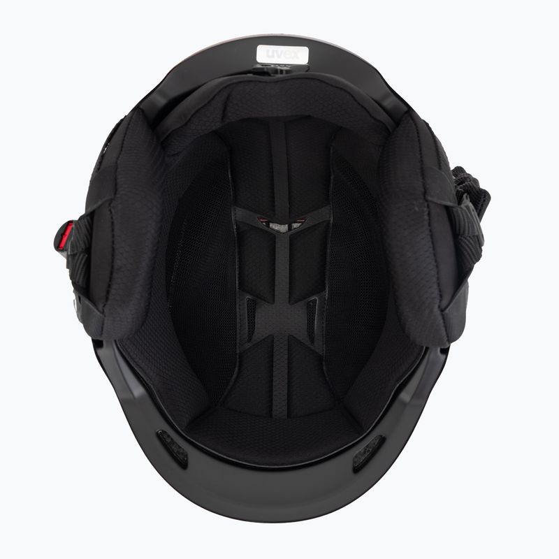 Kask narciarski UVEX Resolution SL white/electric red 5