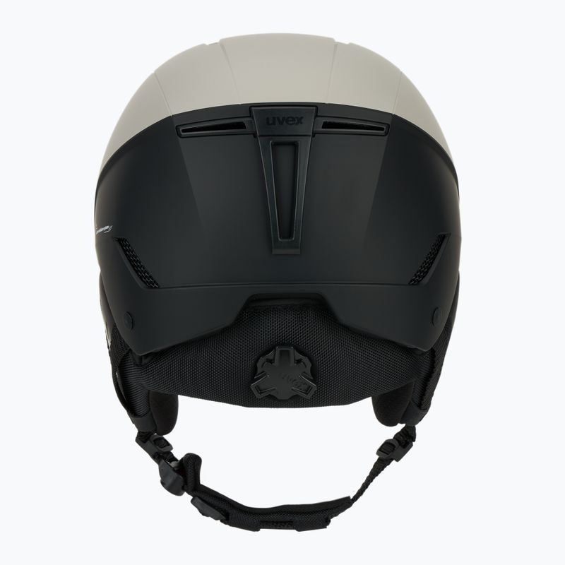 Kask narciarski UVEX Stance warm grey/black matt 4