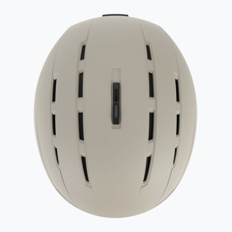 Kask narciarski UVEX Stance warm grey/black matt 6