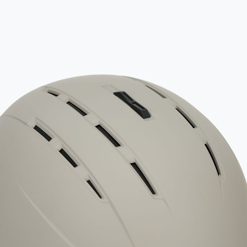 Kask narciarski UVEX Stance warm grey/black matt 9