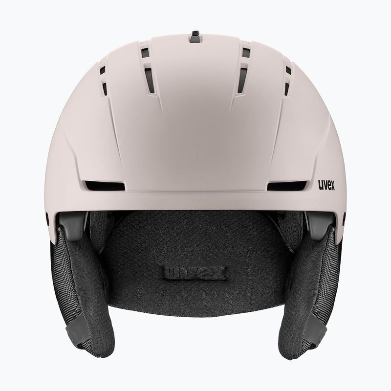 Kask narciarski UVEX Stance warm grey/black matt 2