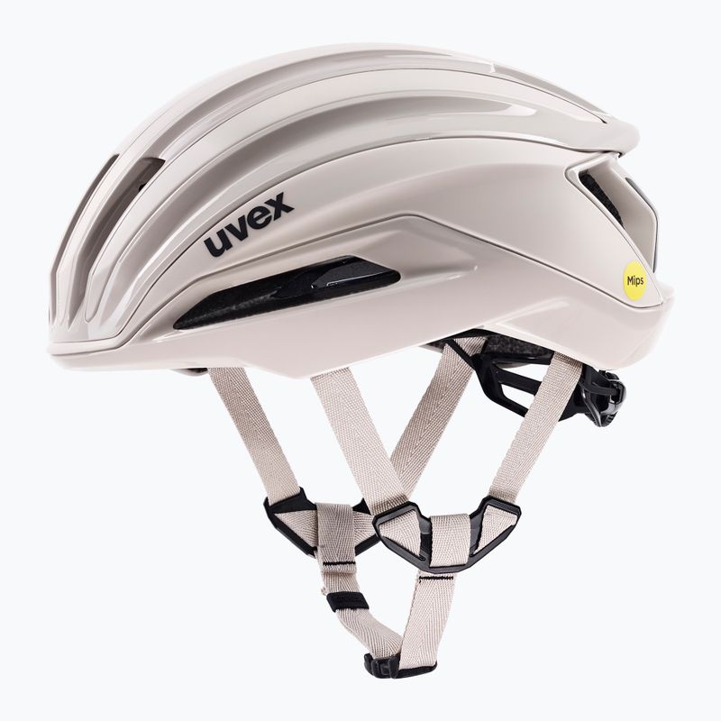 Kask rowerowy UVEX Surge Aero MIPS warm grey matt