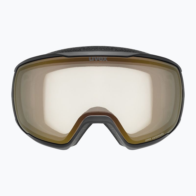 Gogle narciarskie UVEX Ultimate Victorious Pro V S0-S4 black matt/vario red mirror 2