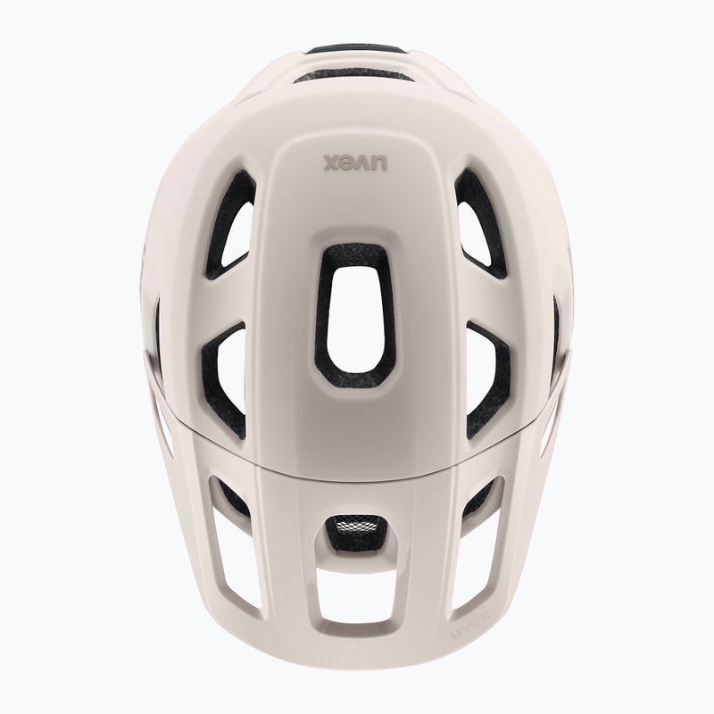 Kask rowerowy UVEX React MIPS warm grey matt 4