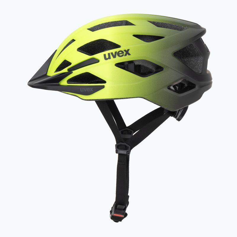 Kask rowerowy UVEX I-vo 2 neon yellow/black matt 3