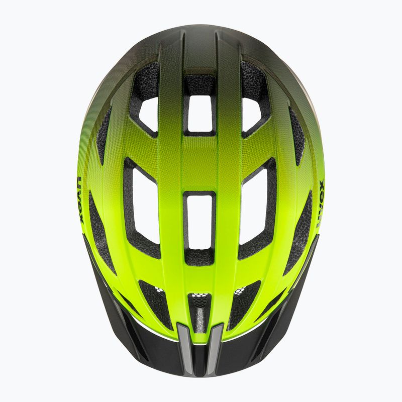 Kask rowerowy UVEX I-vo 2 neon yellow/black matt 4