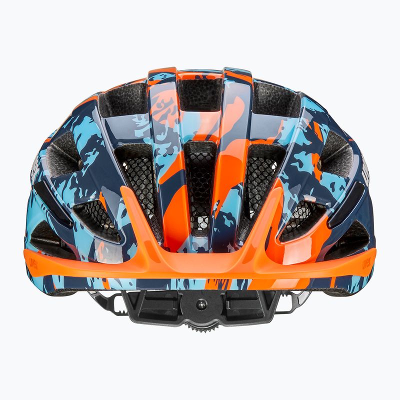 Kask rowerowy dziecięcy UVEX Air Wing 2 papaya/bubble blue 2