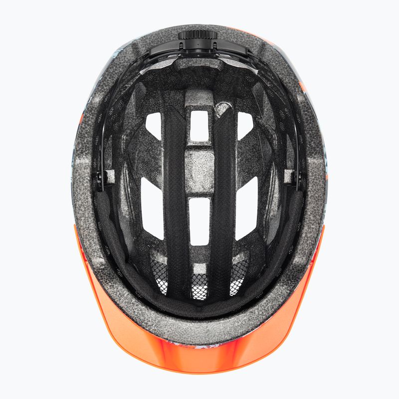 Kask rowerowy dziecięcy UVEX Air Wing 2 papaya/bubble blue 5