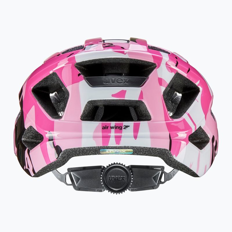 Kask rowerowy dziecięcy UVEX Air Wing 2 strawberry/black 3