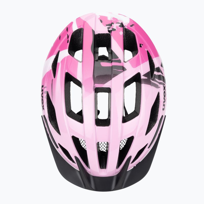Kask rowerowy dziecięcy UVEX Air Wing 2 strawberry/black 6