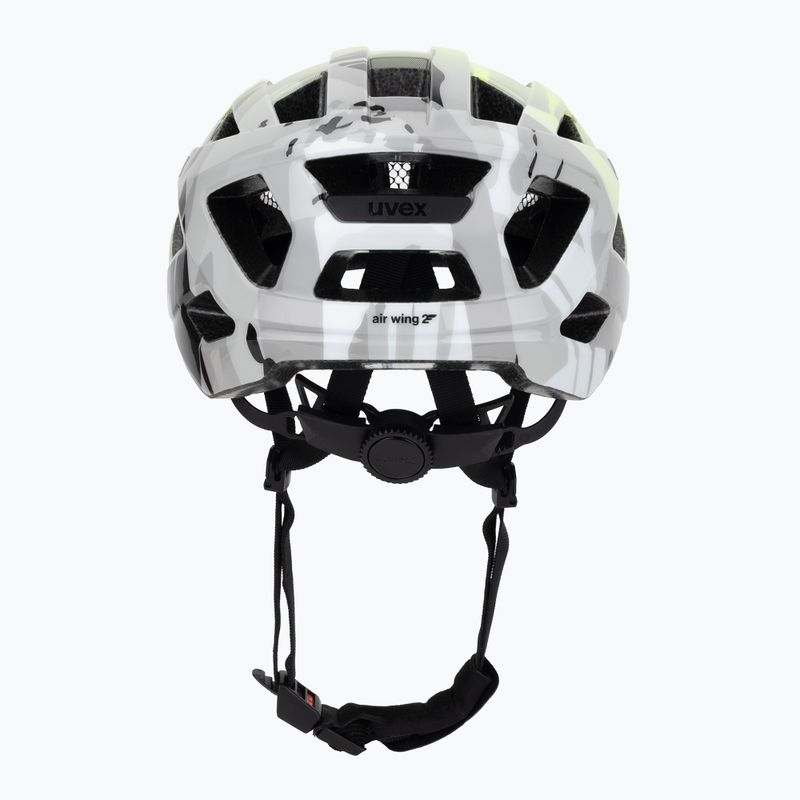 Kask rowerowy dziecięcy UVEX Air Wing 2 neon yellow/black 4