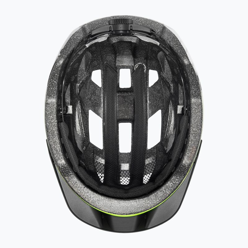 Kask rowerowy dziecięcy UVEX Air Wing 2 neon yellow/black 5