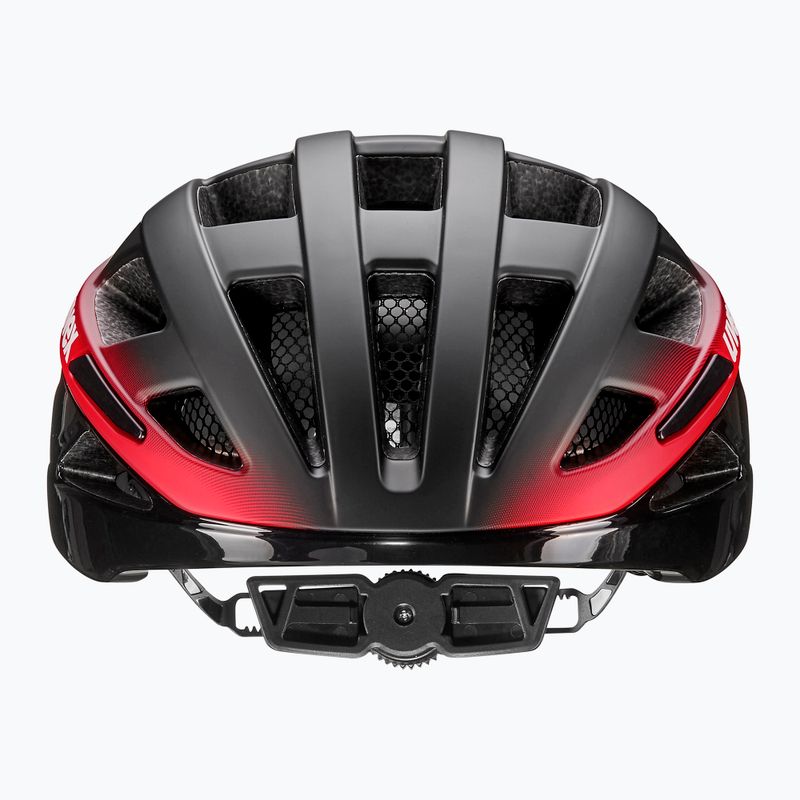 Kask rowerowy UVEX I-Volute black/red matt 2